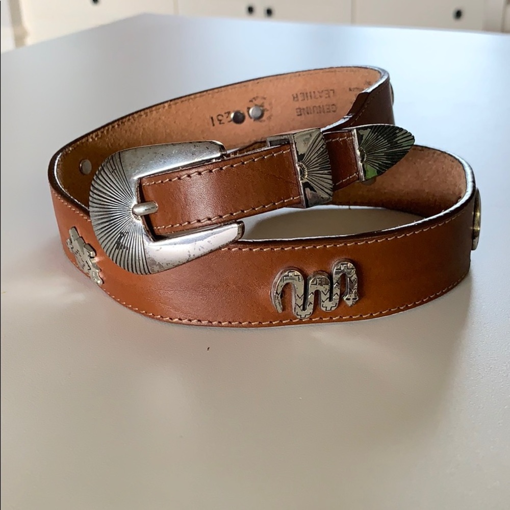 Silver Creek Animal Studded Belt